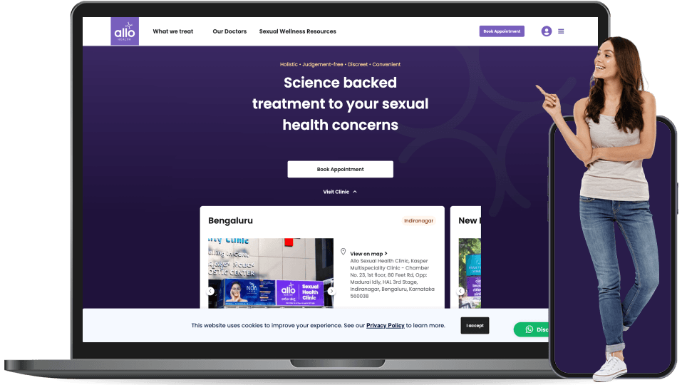 allo health landing page