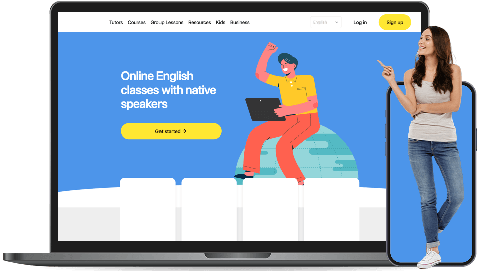 cambly landing page