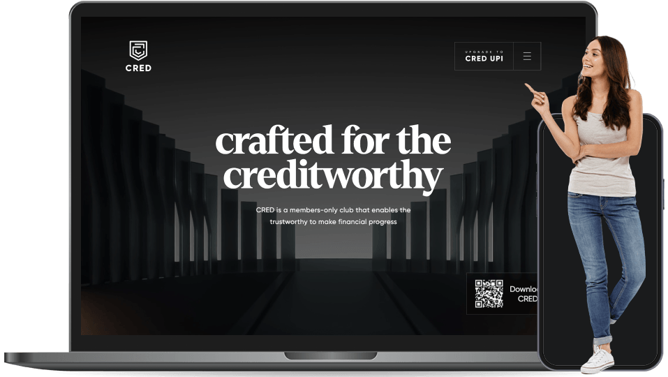 cred landing page