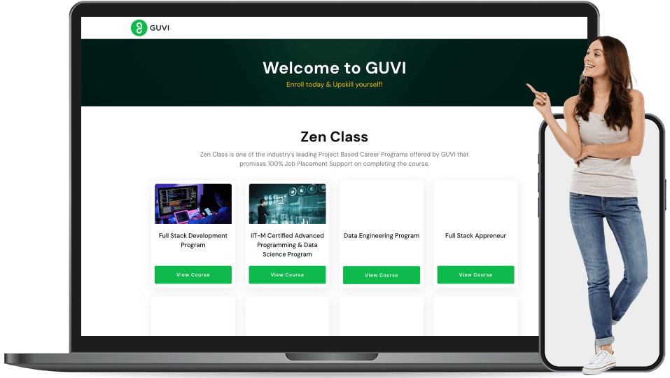 guvi landing page