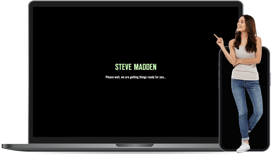 steve madden landing page