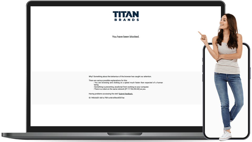 titan great outdoors landing page